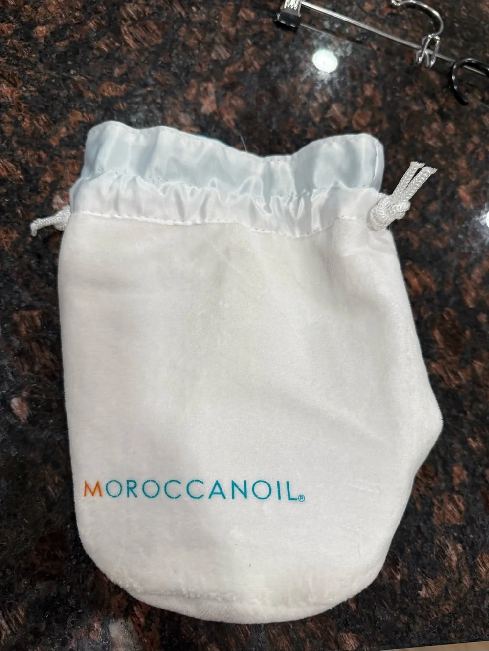 Moroccan Oil Drawstring Bag